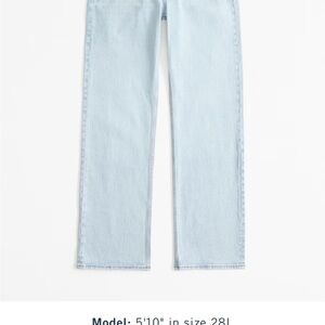 Abercrombie baggy jeans.